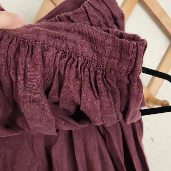 Maxi linen skirt - Picture 2 of 3